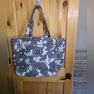 NWT Vera Bradley Moon Shadow Meadow Grand Tote 2.0